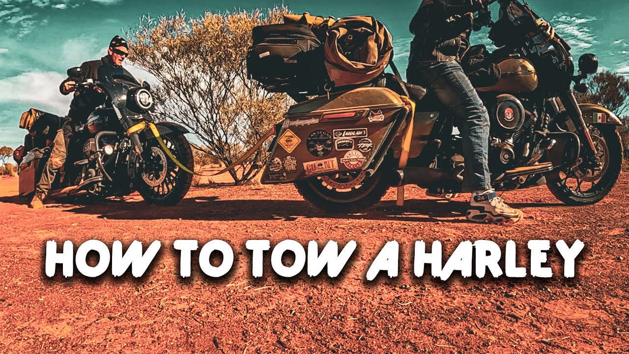 Застрял в австралийской глубинке на моем Harley Davidson