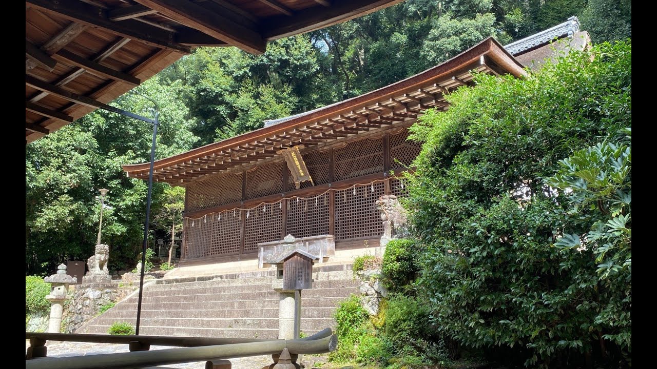 日本最古の本殿建築　宇治上神社