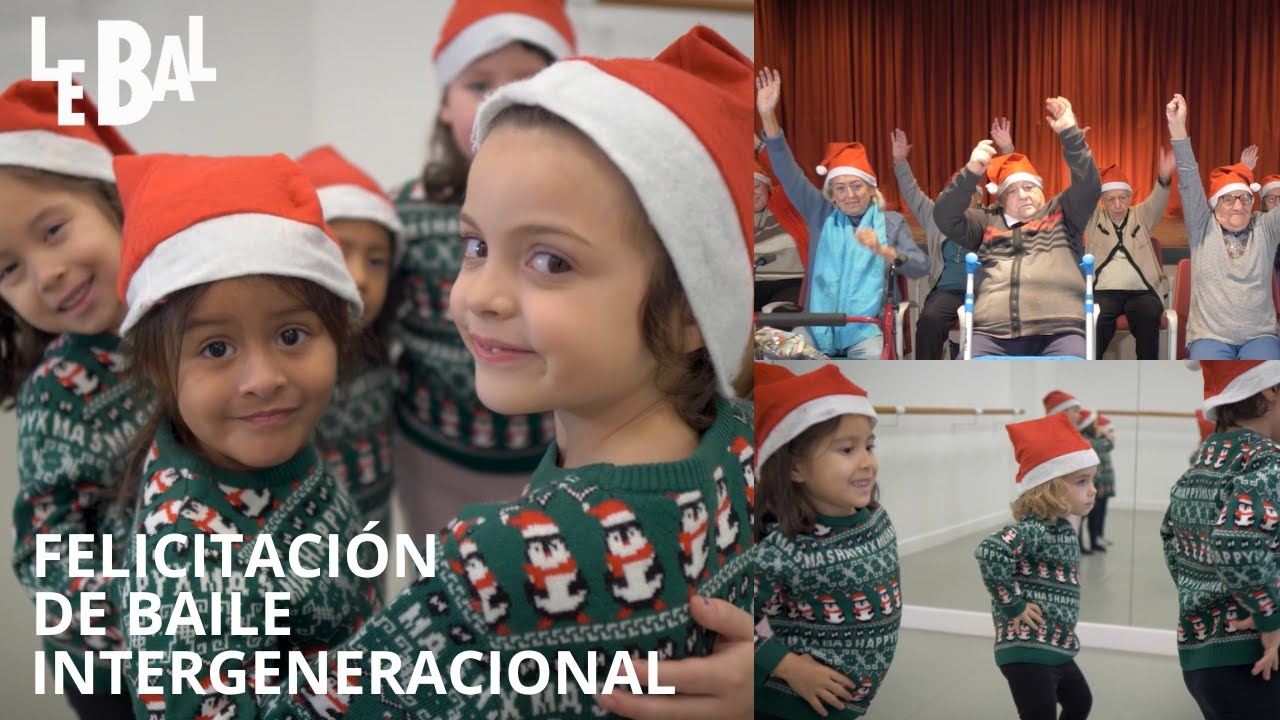 Felicitación Navidad Baile Intergeneracional- Le Bal Pamplona | Rocking Around The Christmas Tree