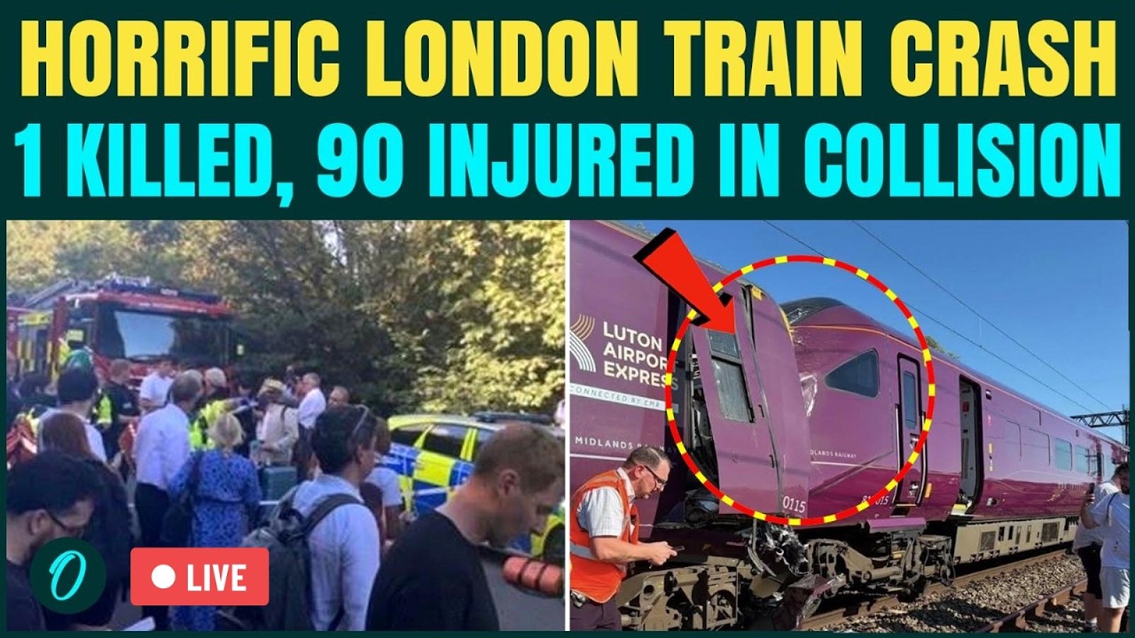 London Train Collision LIVE: Driver Killed, 90 WOUNDED in Deadly Train Accident Near LONDON