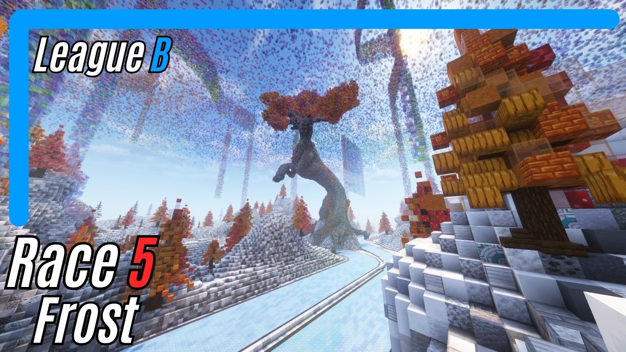 League B, Race 5 - Frost | BRWC | Minecraft Ice Boat Racing League