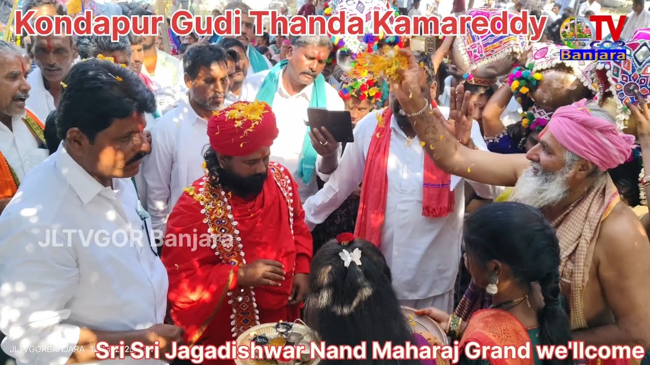 5km To Grand we'llcome Santh Sri Sri Jagadishwar Nand Maharaj||Gudi Thanda Kamareddy#jltvgorbanjara