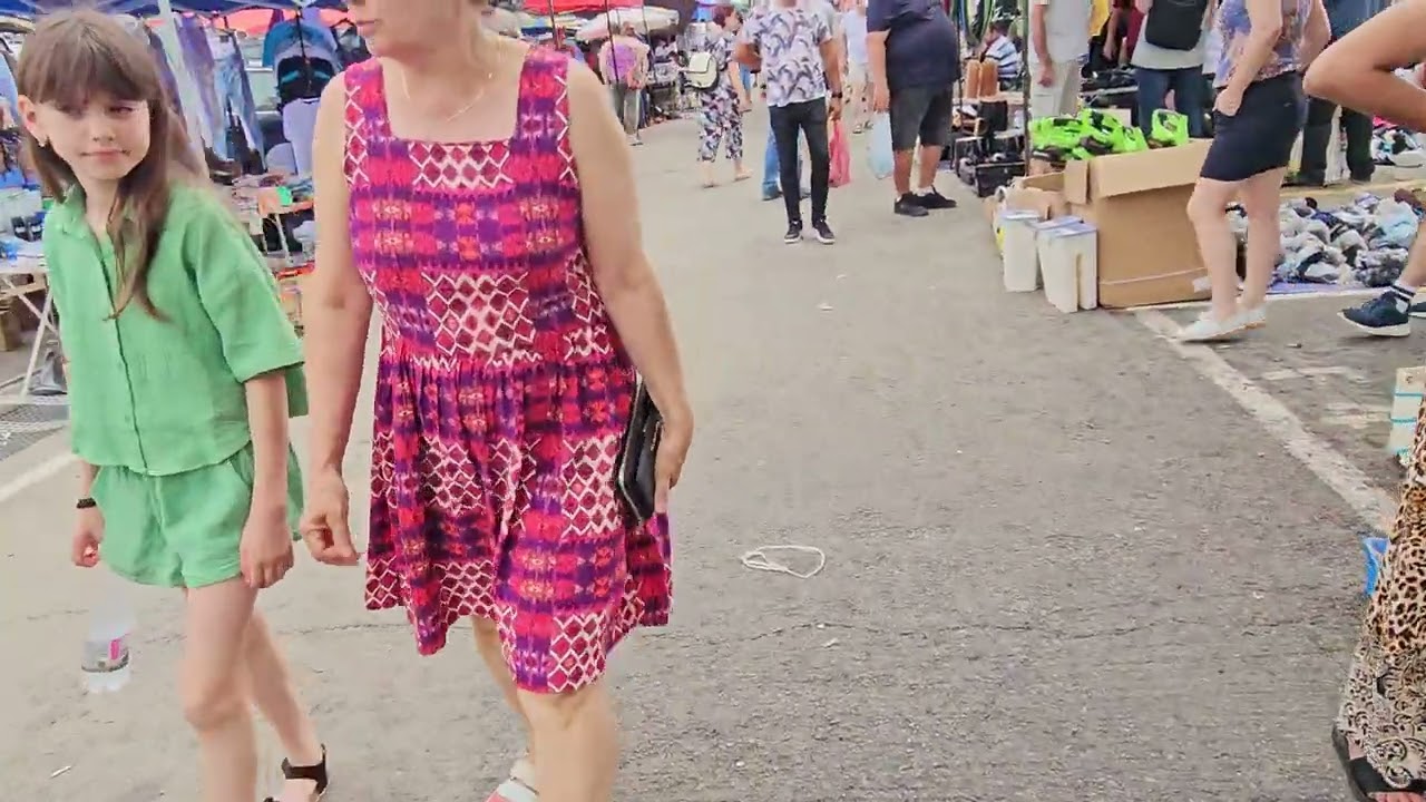 România Bucharest  market with second-hand products part 2