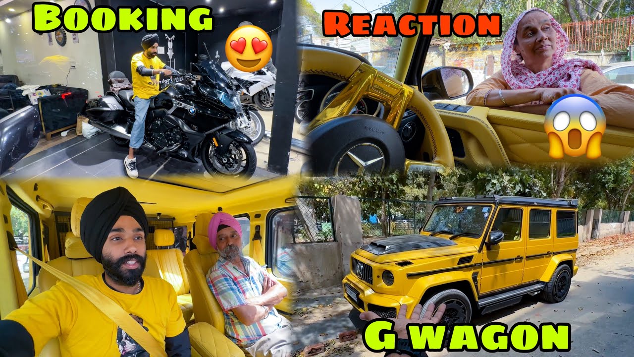 G-Wagon lekar gaye New BMW Bike ki Booking karwane 😍 Parents Reaction 😱