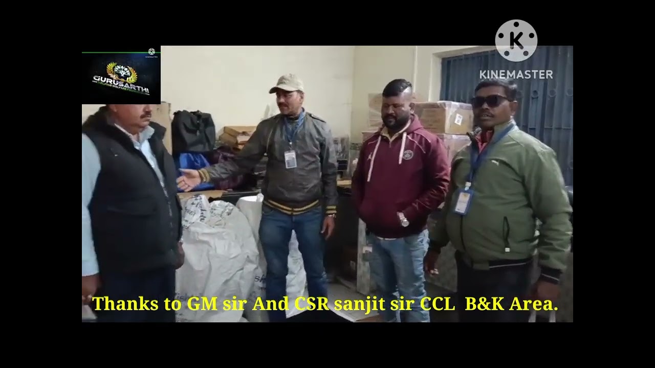 THANKS TO  GM SIR AND CSR OFFICER SANJIT SIR CCL  B&K AREA 