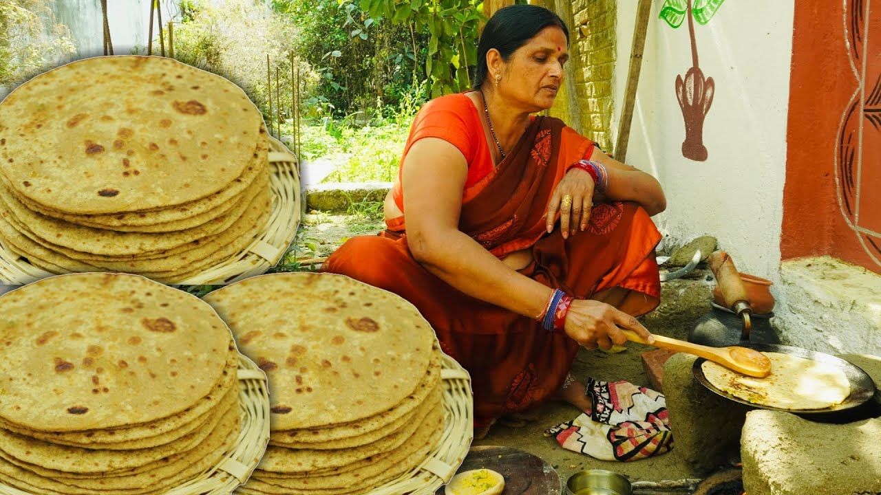 Baghelkhand Famous Dal bhari puri | dal wali poori। Village Food। Desi Village Cooking। traditional