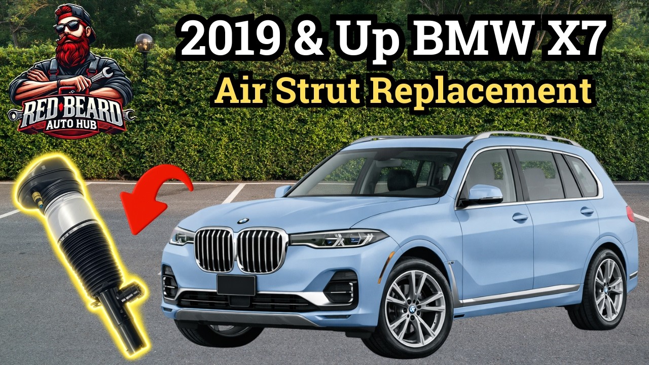 BMW X7 Front Air Strut Replacement | 2019–Present G07 Suspension Repair