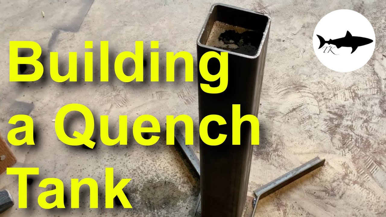 Building a Big Vertical Heat Treating Quench Tank