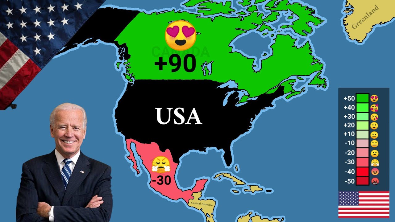 Relations between USA🇺🇲 and the world