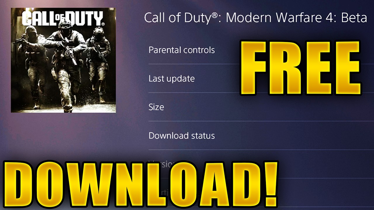 Pobierz betę MW4 ZA DARMO już TERAZ! Modern Warfare 4 Beta wstępne pobieranie wczesny dostęp tryb...
