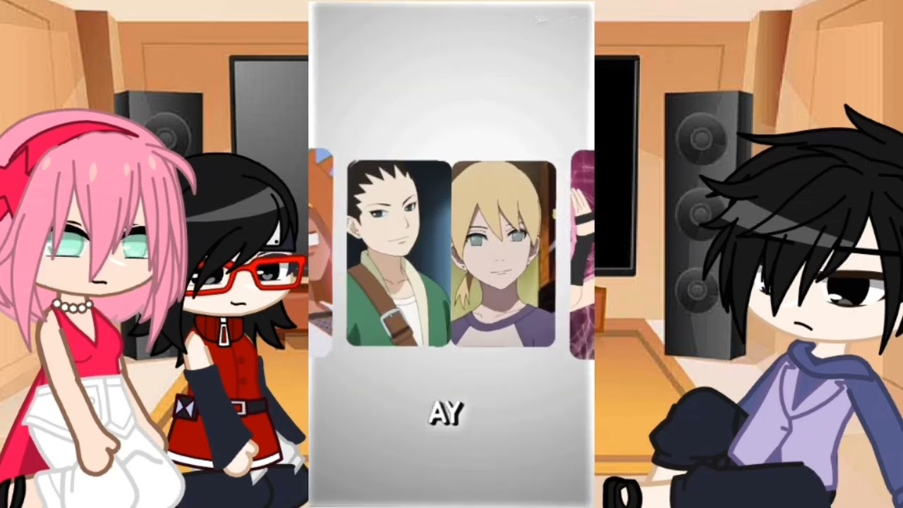♡família sasusaku reagindo a Sugumi uchiha ♡[MEME]°•° {GC}°•° ♤Universo sasuhina♤
