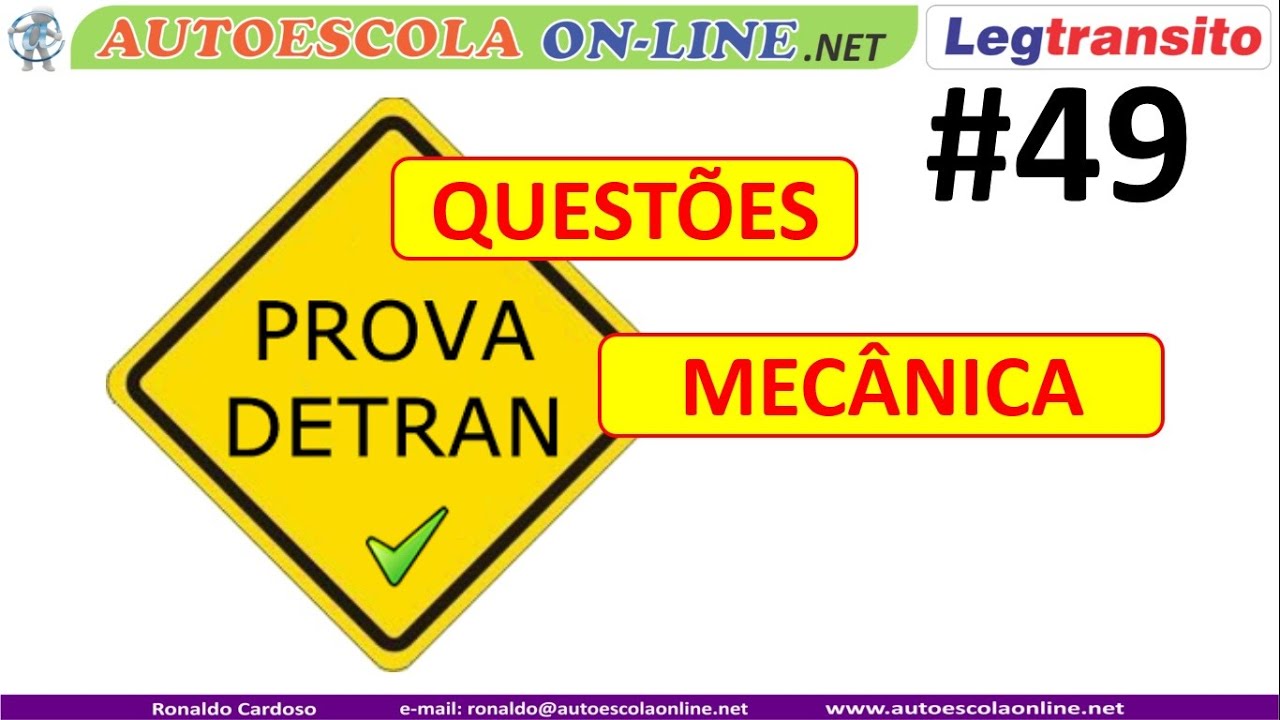 QUESTÕES de PROVA e REVISÃO de MECÂNICA