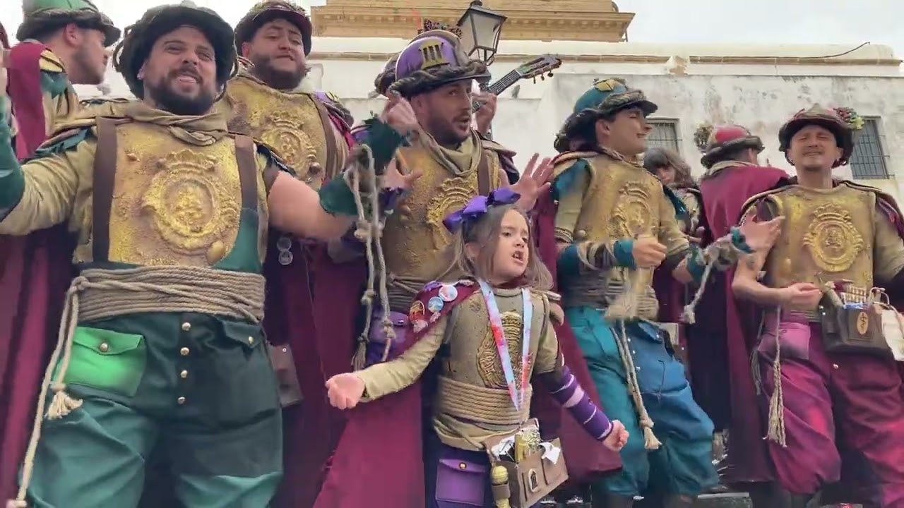 Comparsa los poderosos, Presentación la alegria de Cádiz