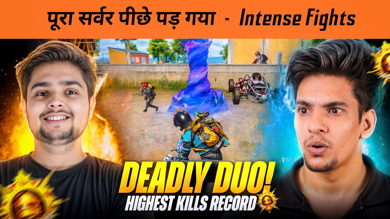 BandookBaaz & Bixi OP Deadly Duo!💀 Conqueror Lobby Domination Gameplay in BGMI