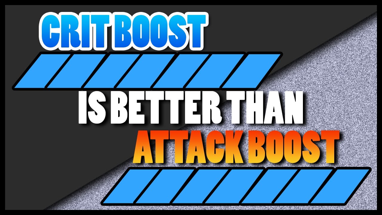 CRIT BOOST Is BETTER than ATTACK BOOST MH Rise META