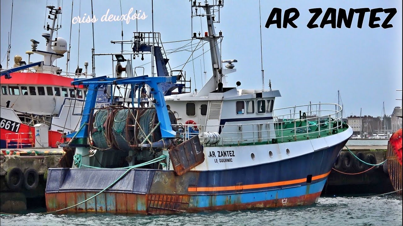 Chalutier ; Bateaux de Pêche ; Kéroman ; Port ; Rade de Lorient ; Balade ; Bretagne Sud ; France