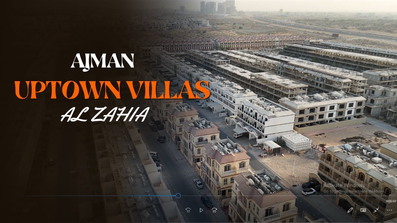 UPTOWN AJMAN VILLAS , AL ZAHIA #ajmanrealestate #realestate #realestateinvesting #ajmanproperties