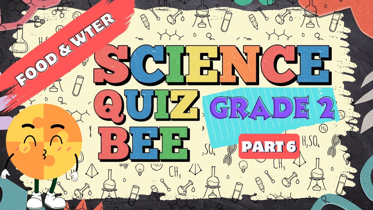 Science Quiz bee for Grade 2 | Quiz 6 | Food and Water | Quiz by brainYs