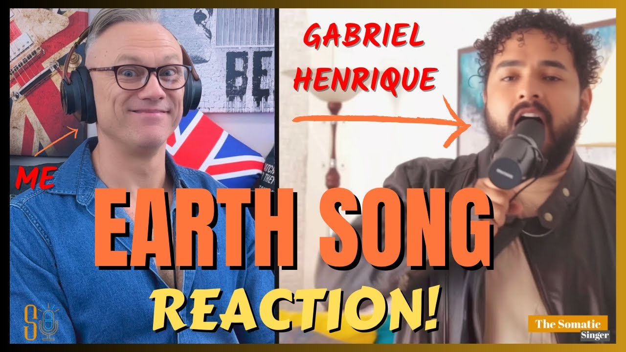 GABRIEL HENRIQUE sings EARTH SONG by Michael Jackson!! TheSomaticSinger REACTS!