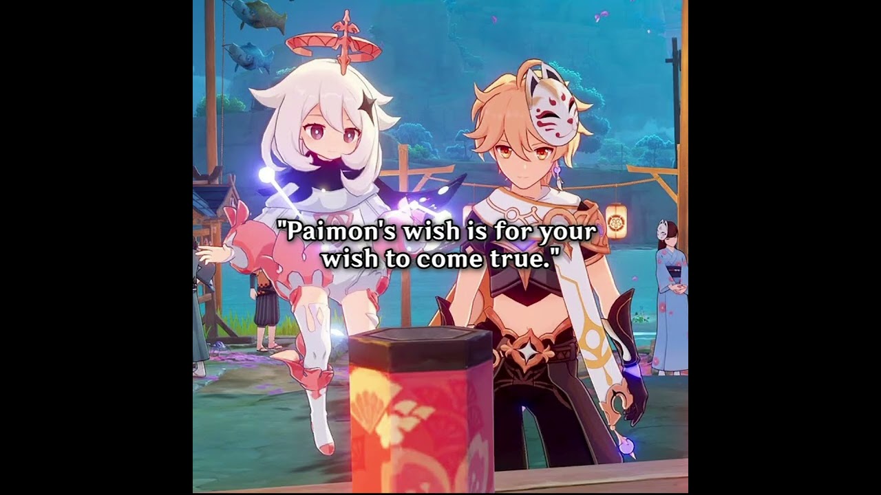 Goodbye Paimon 😔 (I love you so) #genshinimpact #genshin #shorts