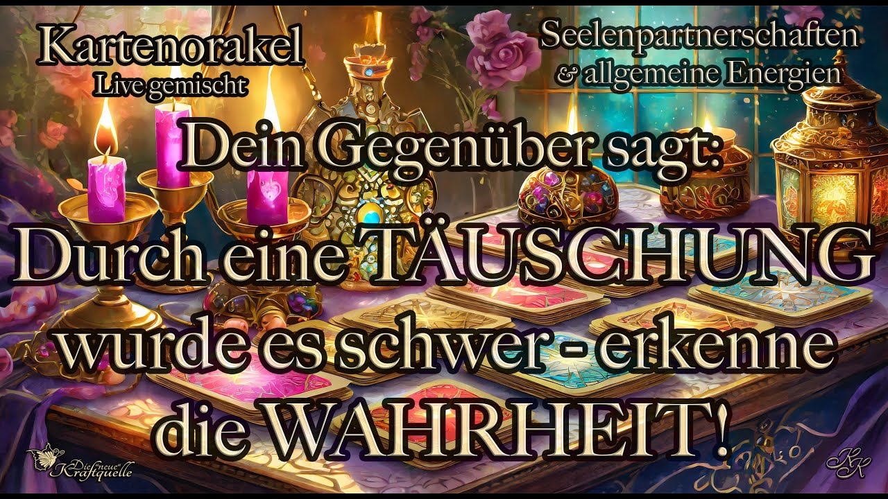 Durch eine TÄUSCHUNG wurde es schwer - erkenne die Wahrheit! Seelenpartner & Duale