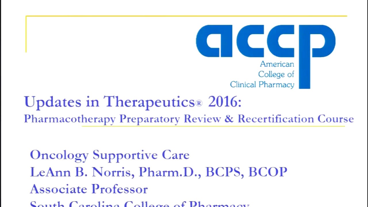 1 10  Oncology Supportive Care 2