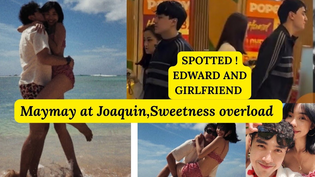EDWARD MAY MENSAHE KAY MAYMAY  AT BOYFRIEND NITO.MAYMAY NAIYAK SA SURPRISE NI JOAQUIN 