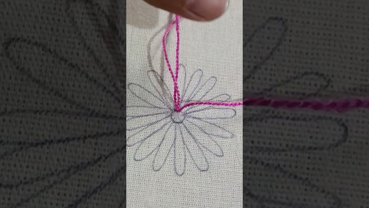 #handembroidery bordado a mano paso a paso 😃🪡