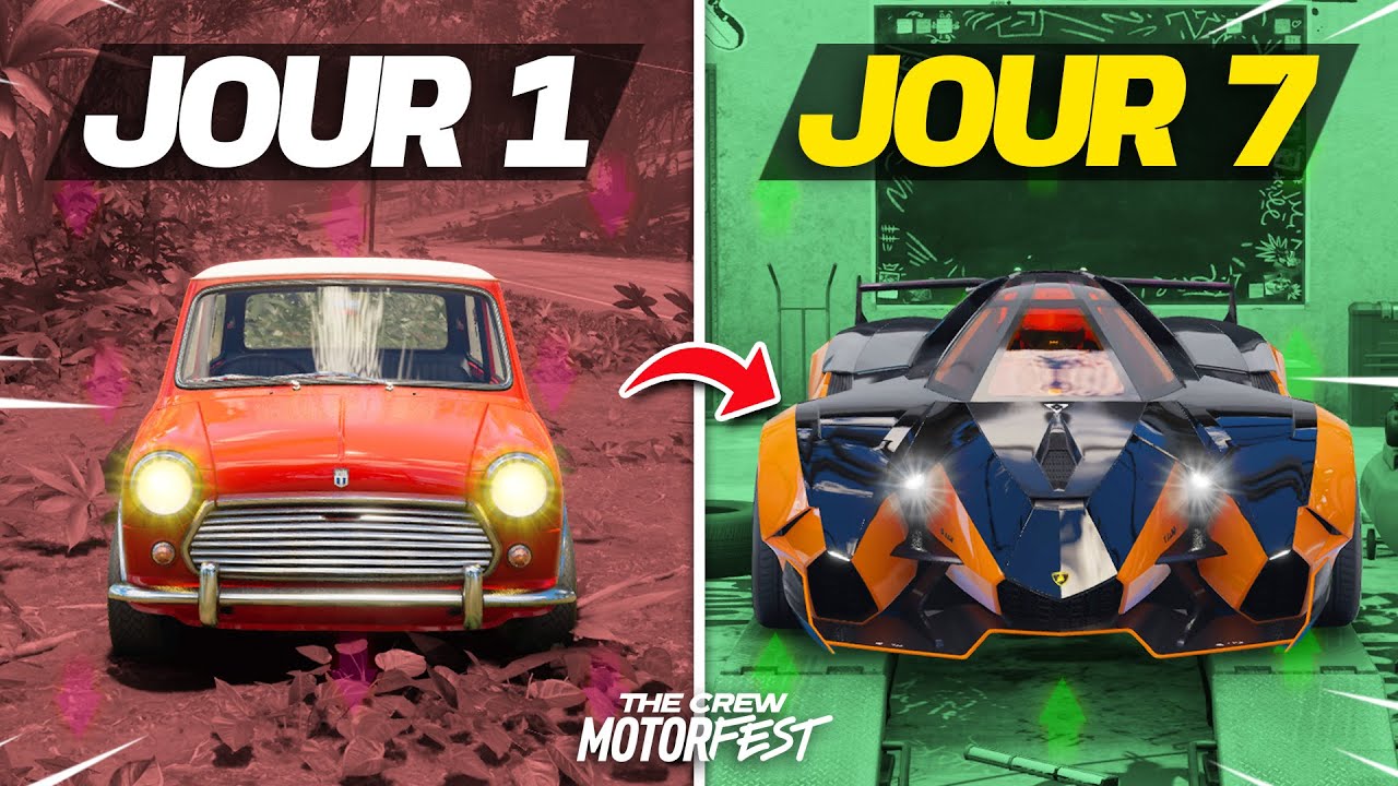 Je me suis FORCÉ à jouer pendant 7 JOURS à The Crew Motorfest…