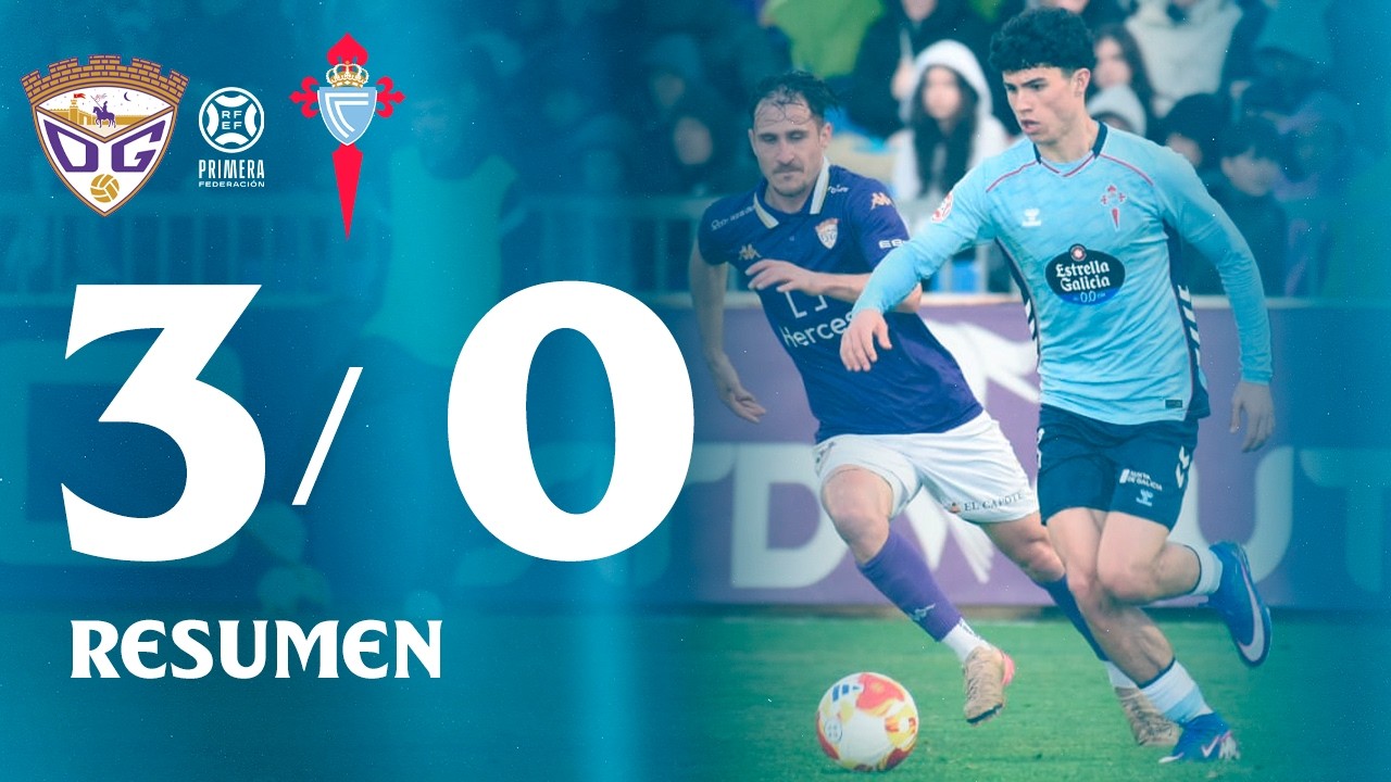 CD Guadalajara vs Celta Fortuna (3-0) | Resumen y goles | Highlights Primera Federaci&oacute;n