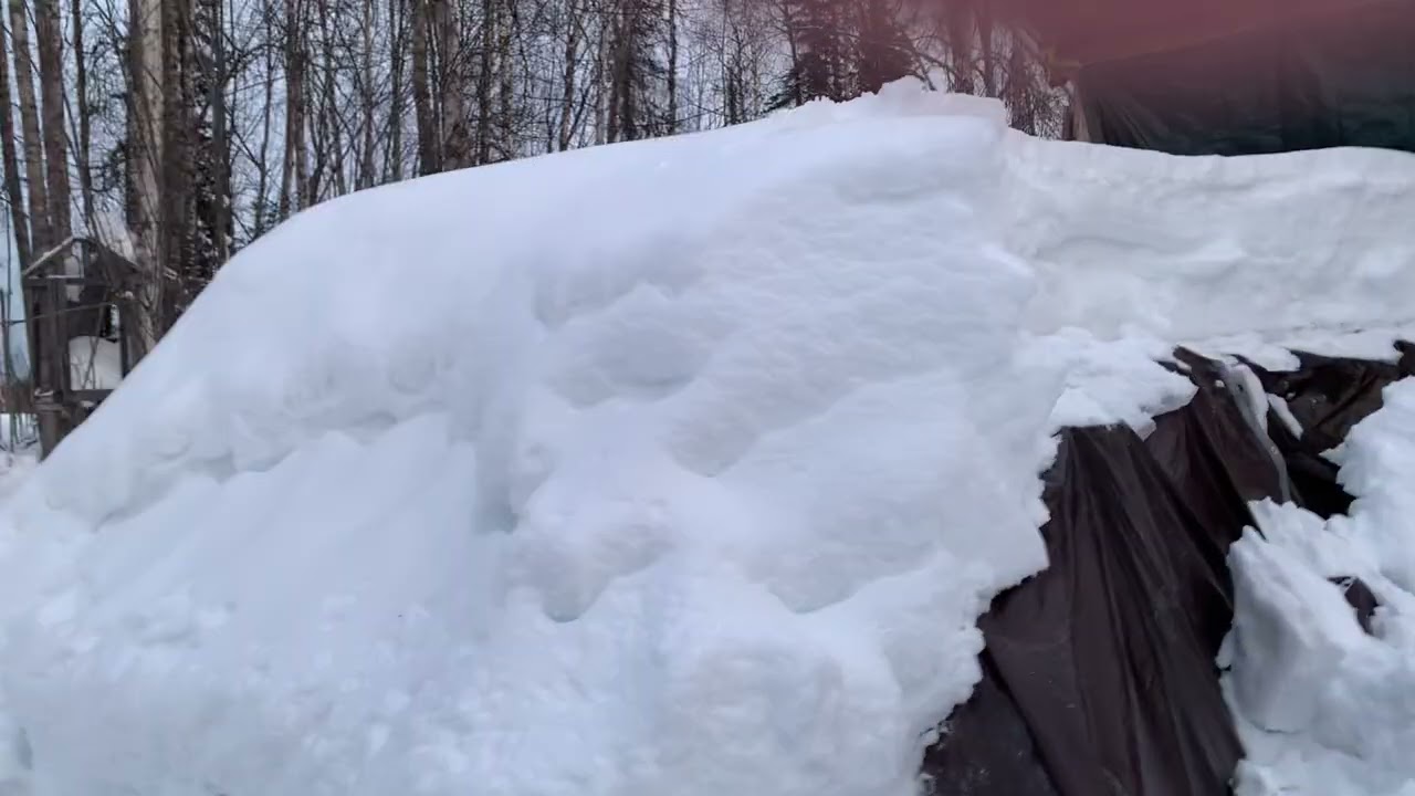 Snow saw works like a charm 