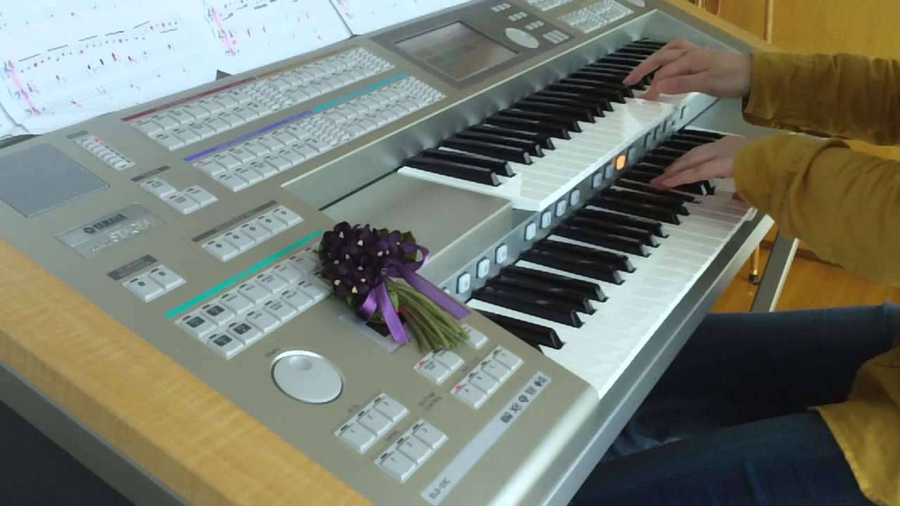 パッヘルベルのカノン Canon in D Pachelbel　エレクトーン