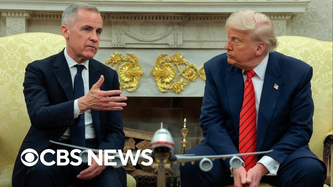 Are Trump and Canada's Mark Carney feuding?
