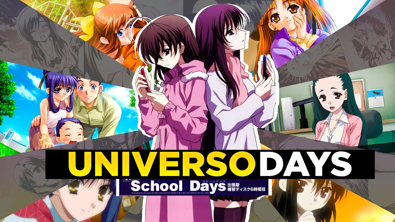 ⚡ Cronología: Visual novel de OVERFLOW & su RELACIÓN con SCHOOL DAYS ft. @UnTalAlderosNiimi