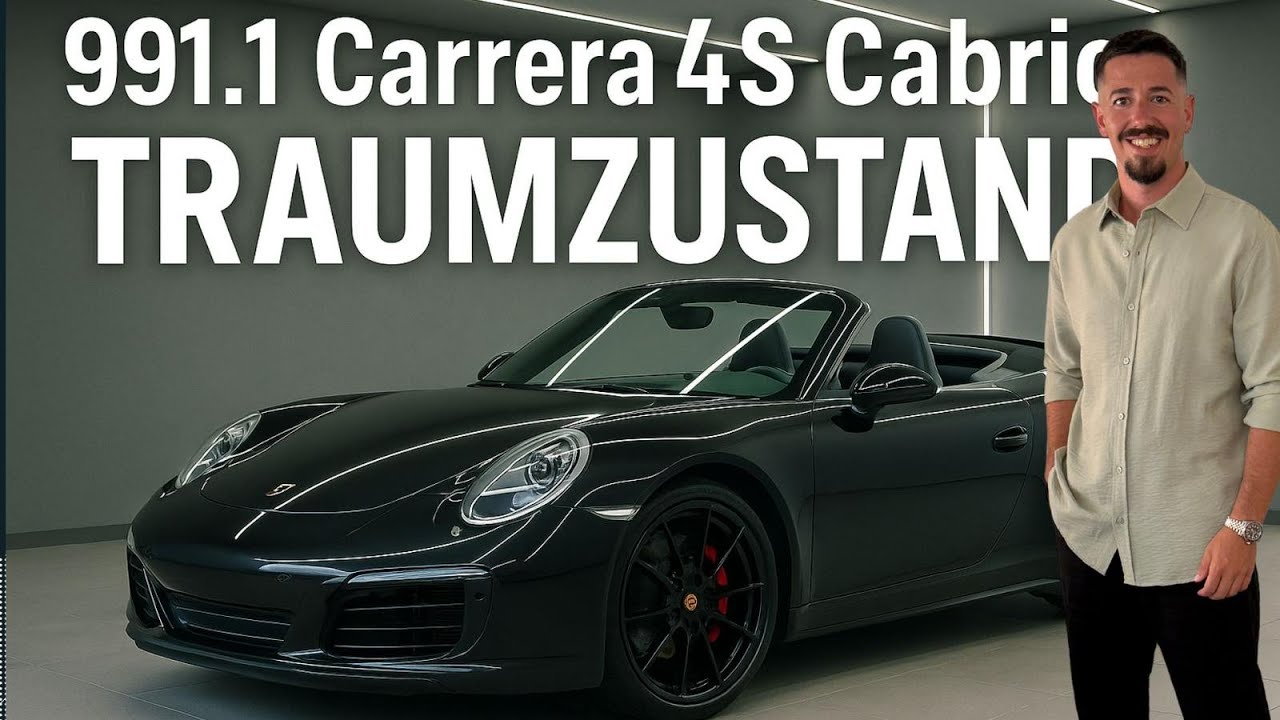 Wir haben DEN perfekten 911 gefunden – Carrera 4S Cabrio im Traumzustand mit Techart Details!  😍