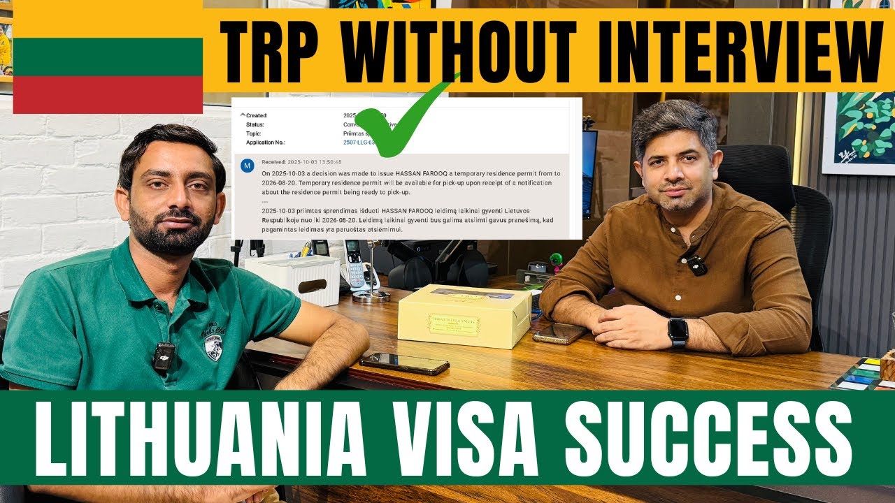 Lithuania VISA Success Story 2026 &mdash; Student Got Lithuania TRP Visa in 2 Weeks | Top7 Consultants