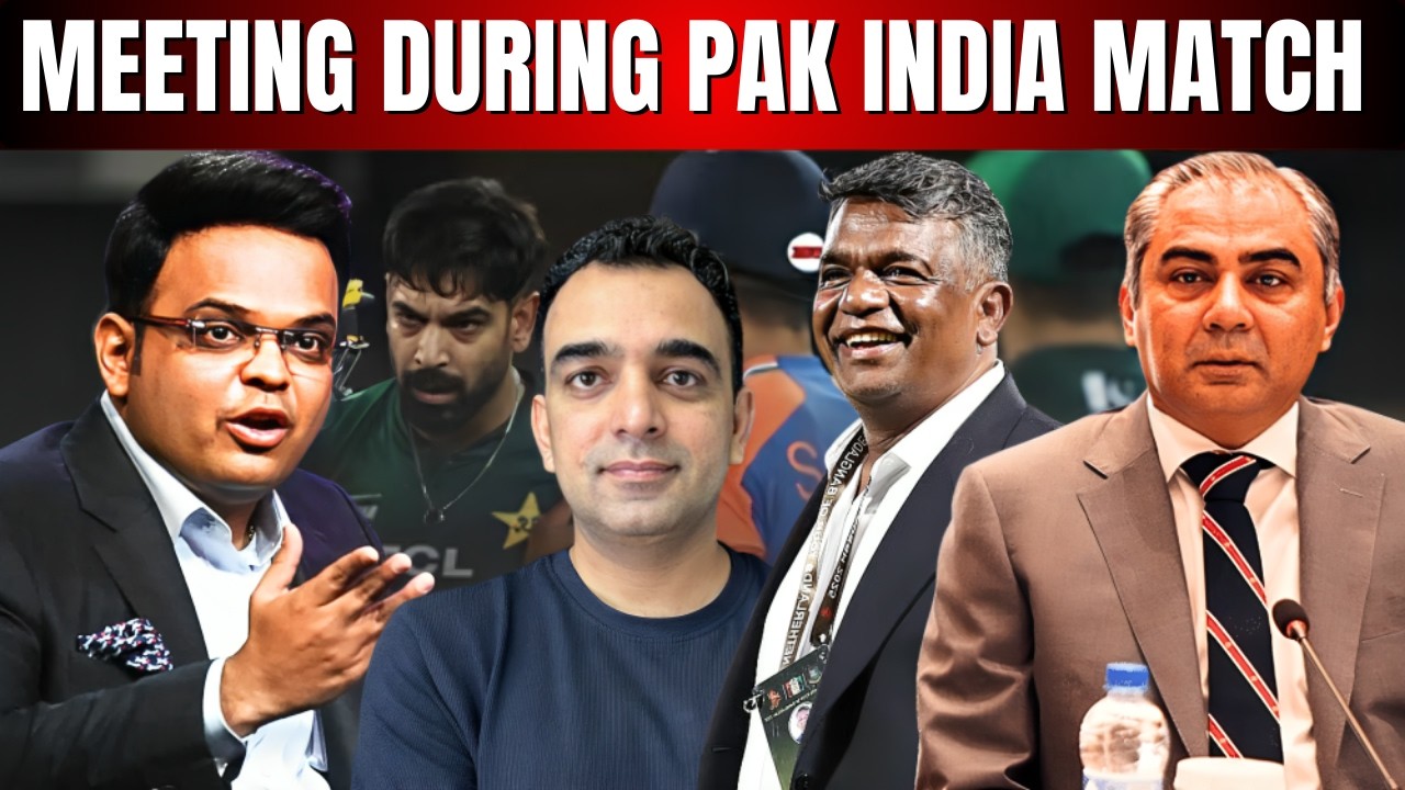 ICC Arranges Big Meet of PCB, BCB, BCCI and Afghans During Pak India Match 