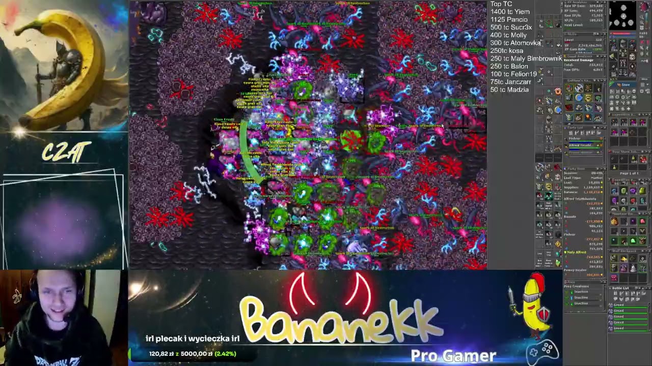 Tibia walka na finale hoda