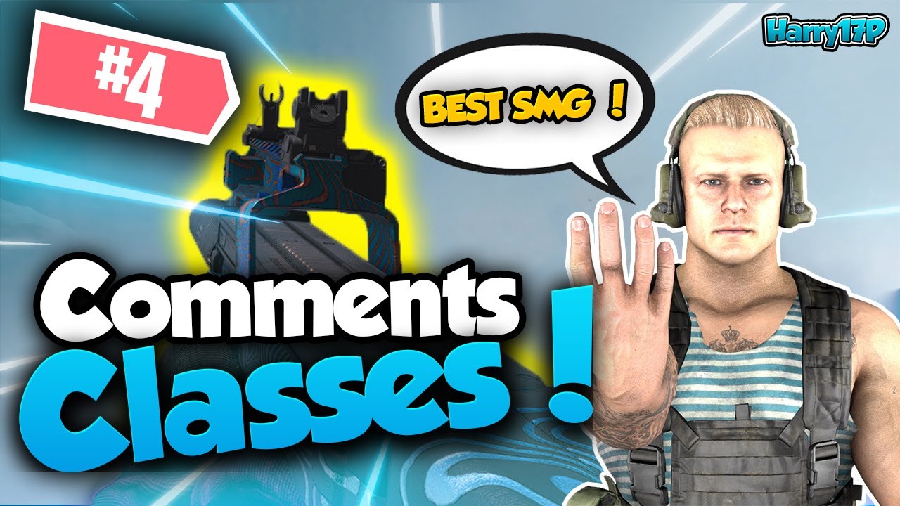 THIS GUNS CRAZY! Comments Classes EP 4! Best P90 Class Setup MW!