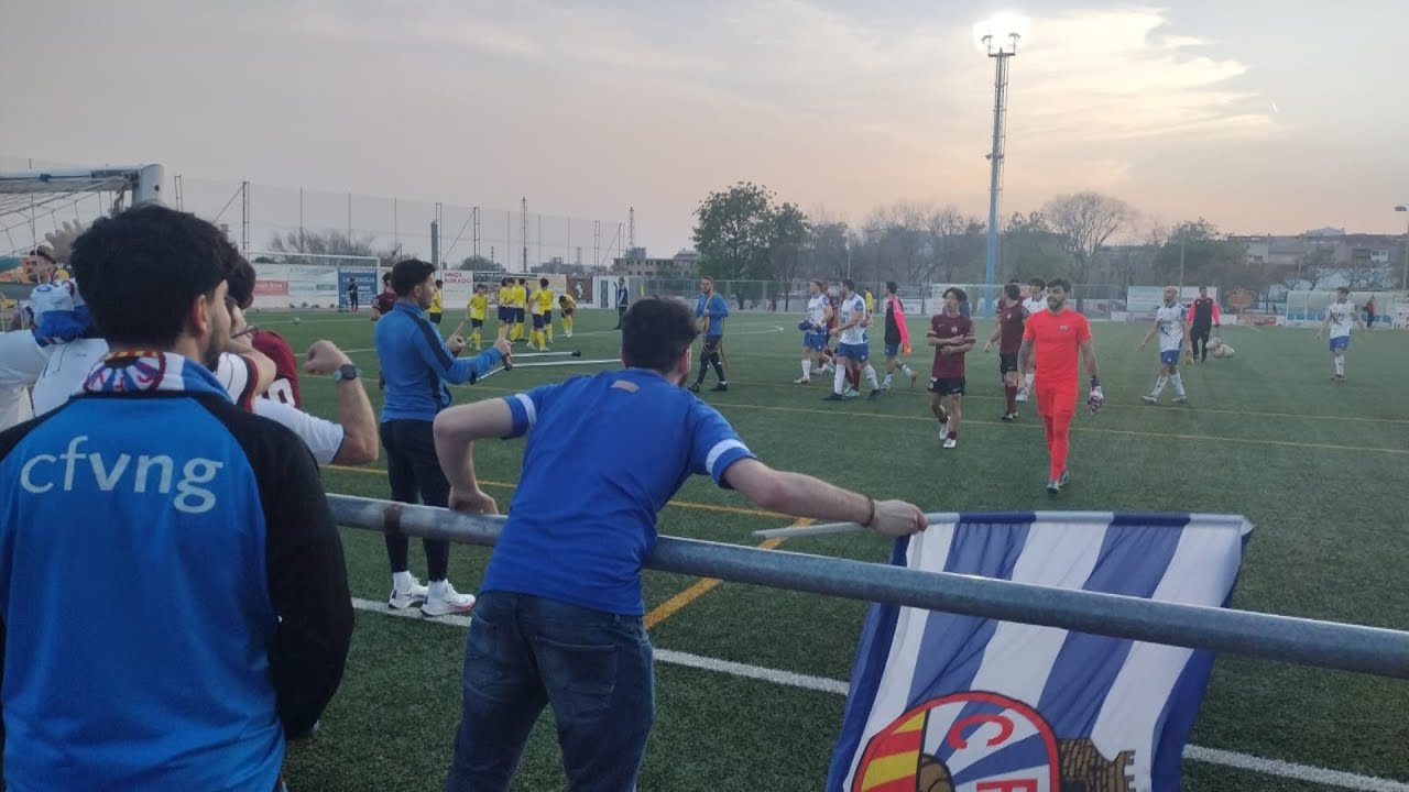 El CF Vilanova sap patir en inferioritat a La Canonja i amplia l'avantatge com a líder