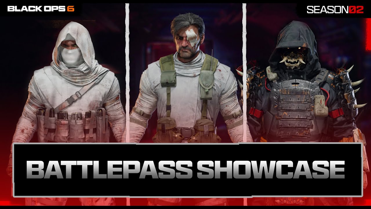 Season 2 battlepass ShowCase Black Ops 6