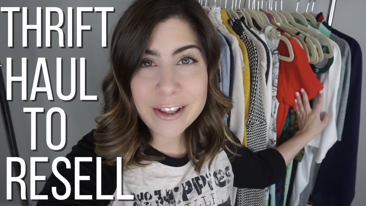 Thrift & Estate Sale Haul | What I Bought To Sell Online | Poshmark & Ebay | emptyhanger