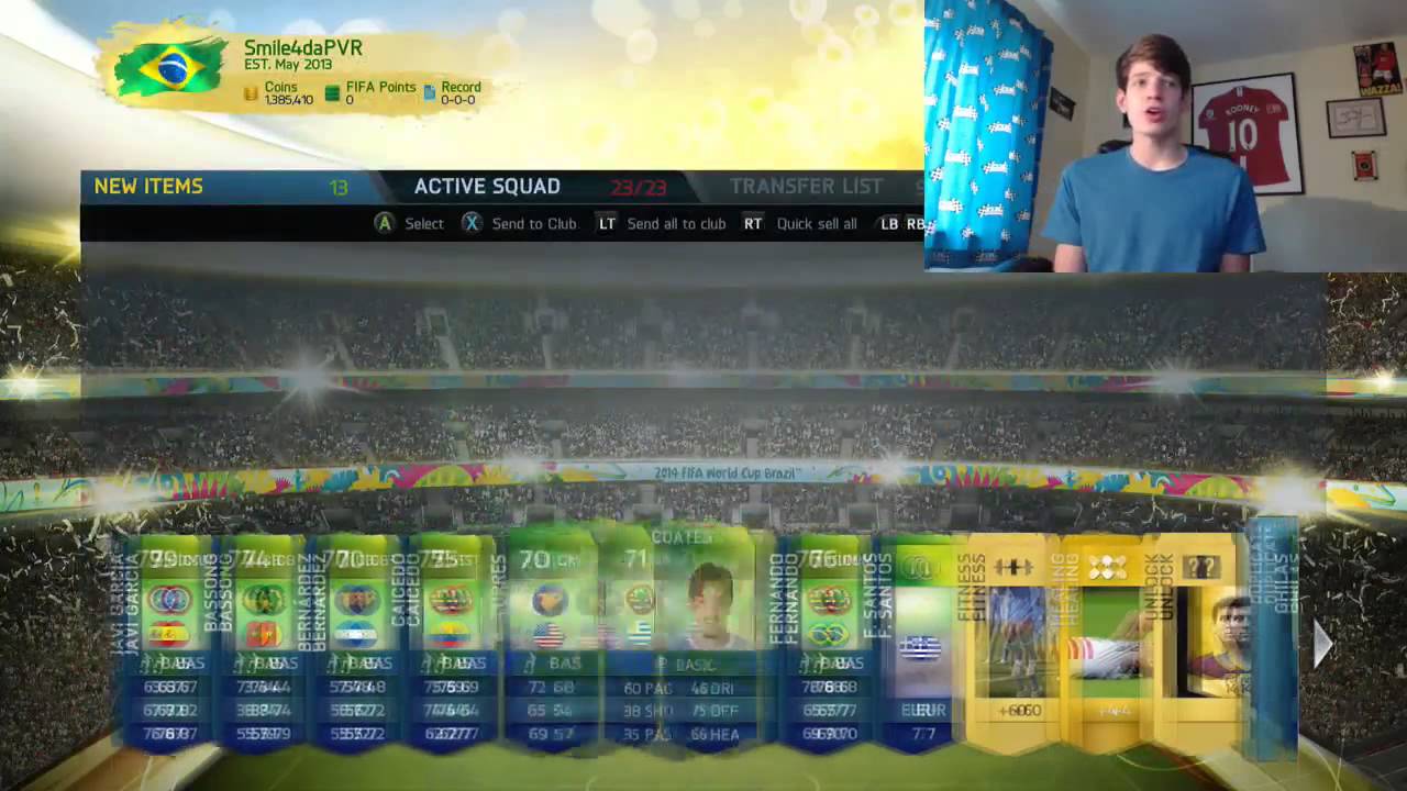 THIS IS INSANE! WORLD CUP PACK OPENING FIFA 14 FT BEAST PLAYER!