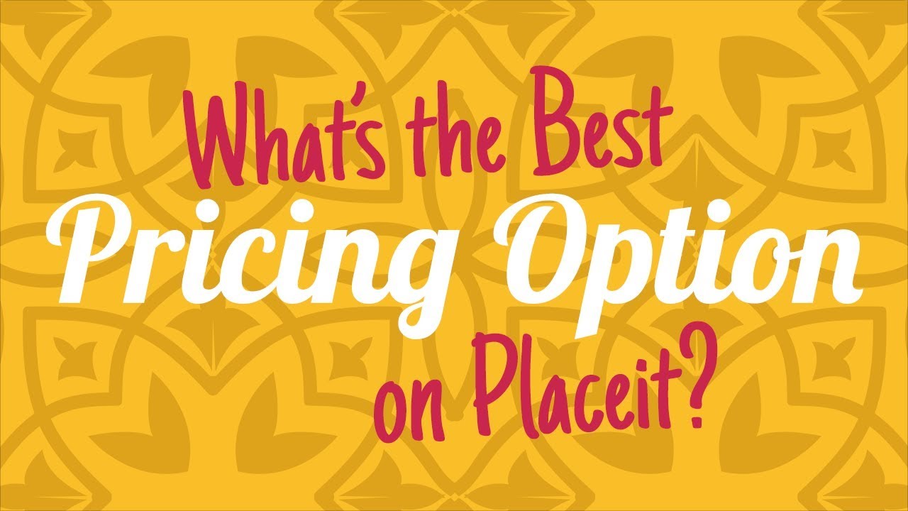What's the Best Pricing Option for Me on Placeit?