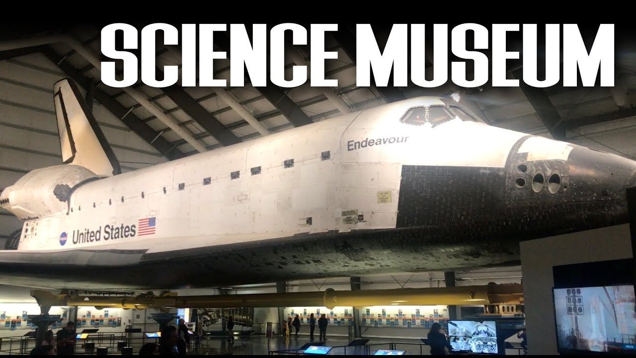 The Science Museum, a free LA attraction - Endeavour Shuttle