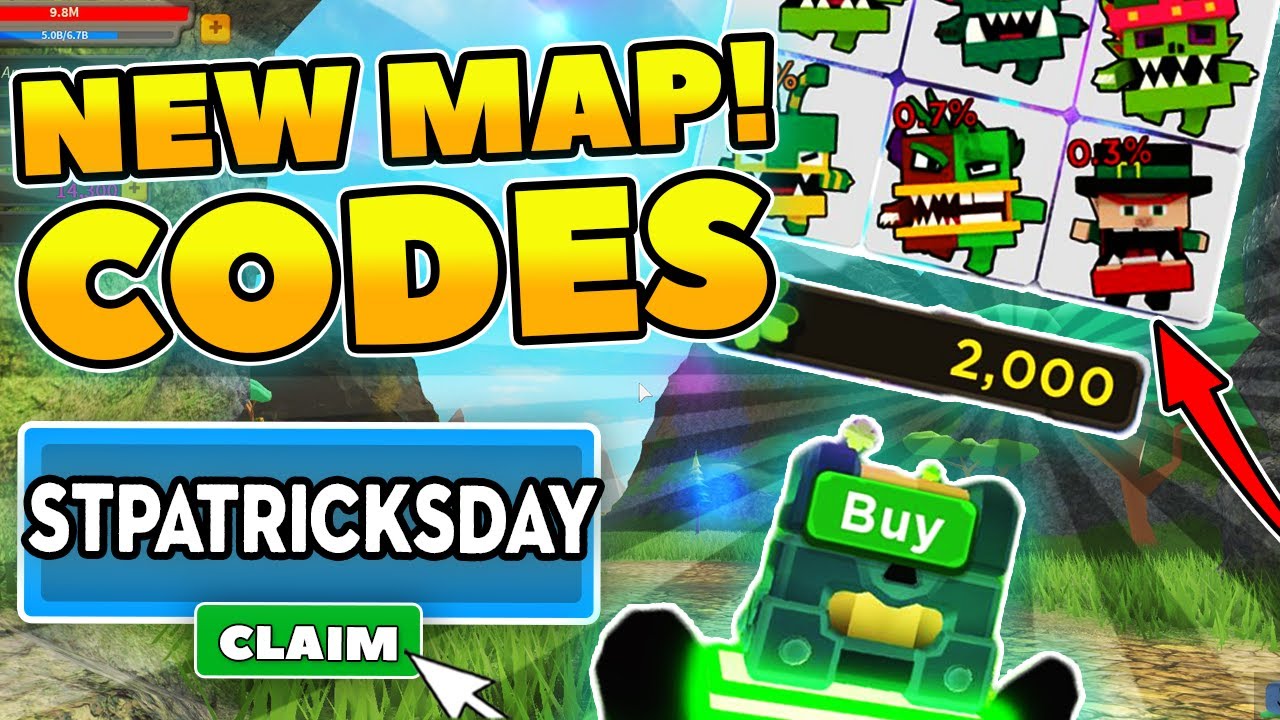 *NEW* GIANT SIMULATOR CODES - St. Patrick's Update - Roblox