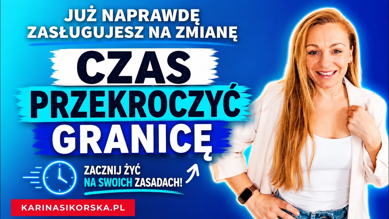 Już czas przekroczyć granicę, po której żyjesz swoim własnym życiem 