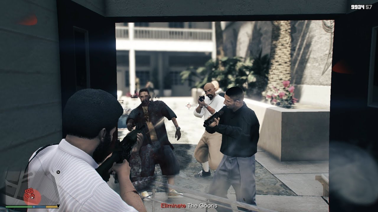 GTA V Mexican Cartel Robbery + 10 Star Wanted Level Escape(RDE 4.0.2)