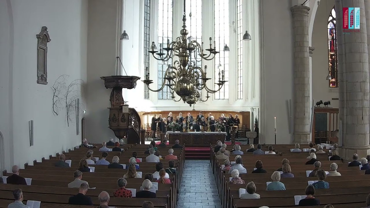 Cantate Domino (pour choeur et deux orgues), Théodore Dubois, Kloosterkerkkoor, uit dienst 15-5-22