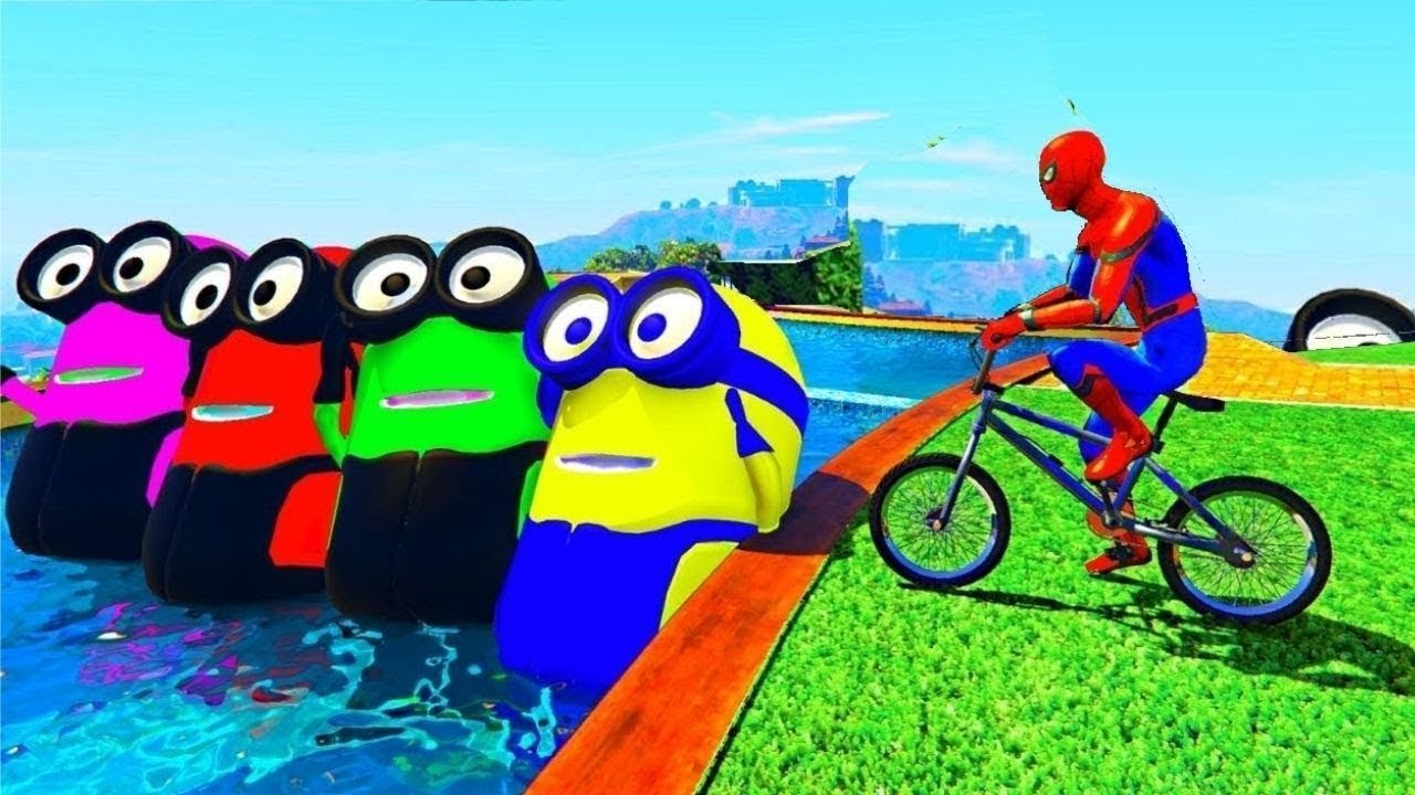 Epic Spider-Man Ragdoll Fails in GTA 5! 😆 